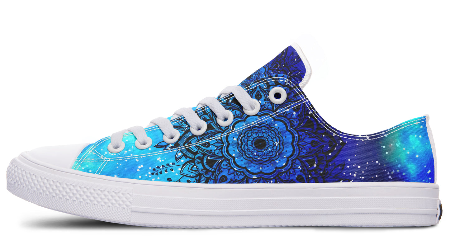Blue Mandala Lowtops