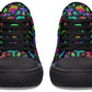 Colorful Mushrooms LowTops