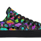 Colorful Mushrooms LowTops
