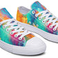 Colorful Paint Lowtops