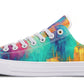 Colorful Paint Lowtops