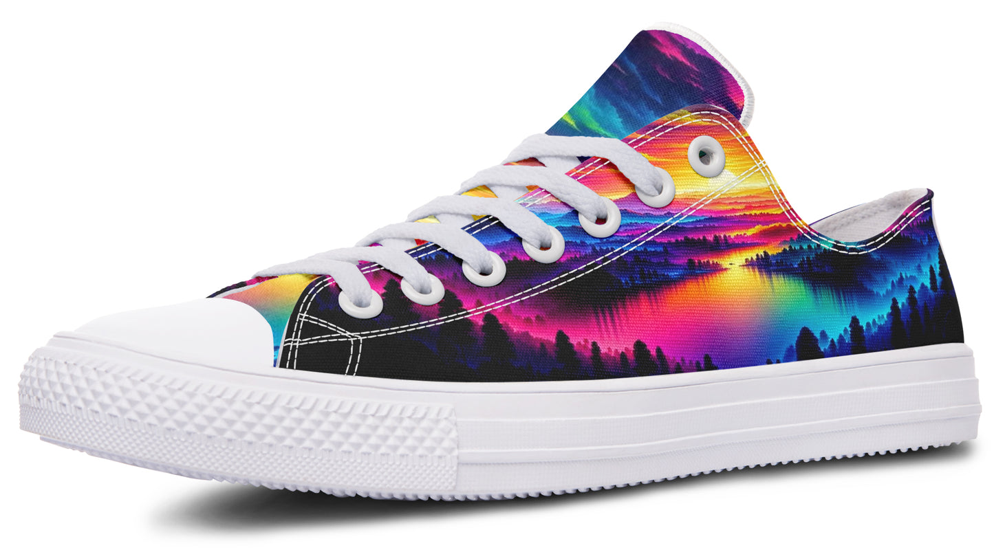 Colorful Sunset Dream LowTops