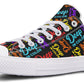 Deep In Color Pattern Lowtops