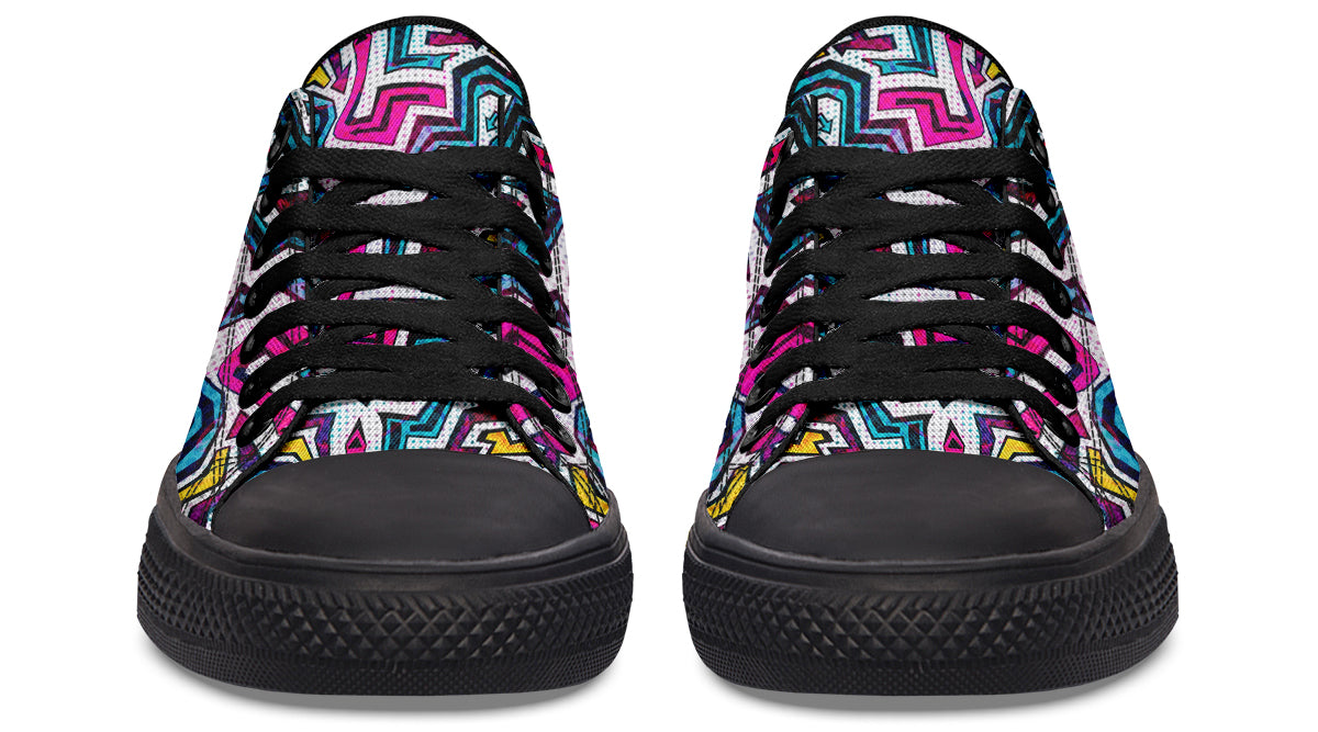Graffiti Psychedelic Lowtops
