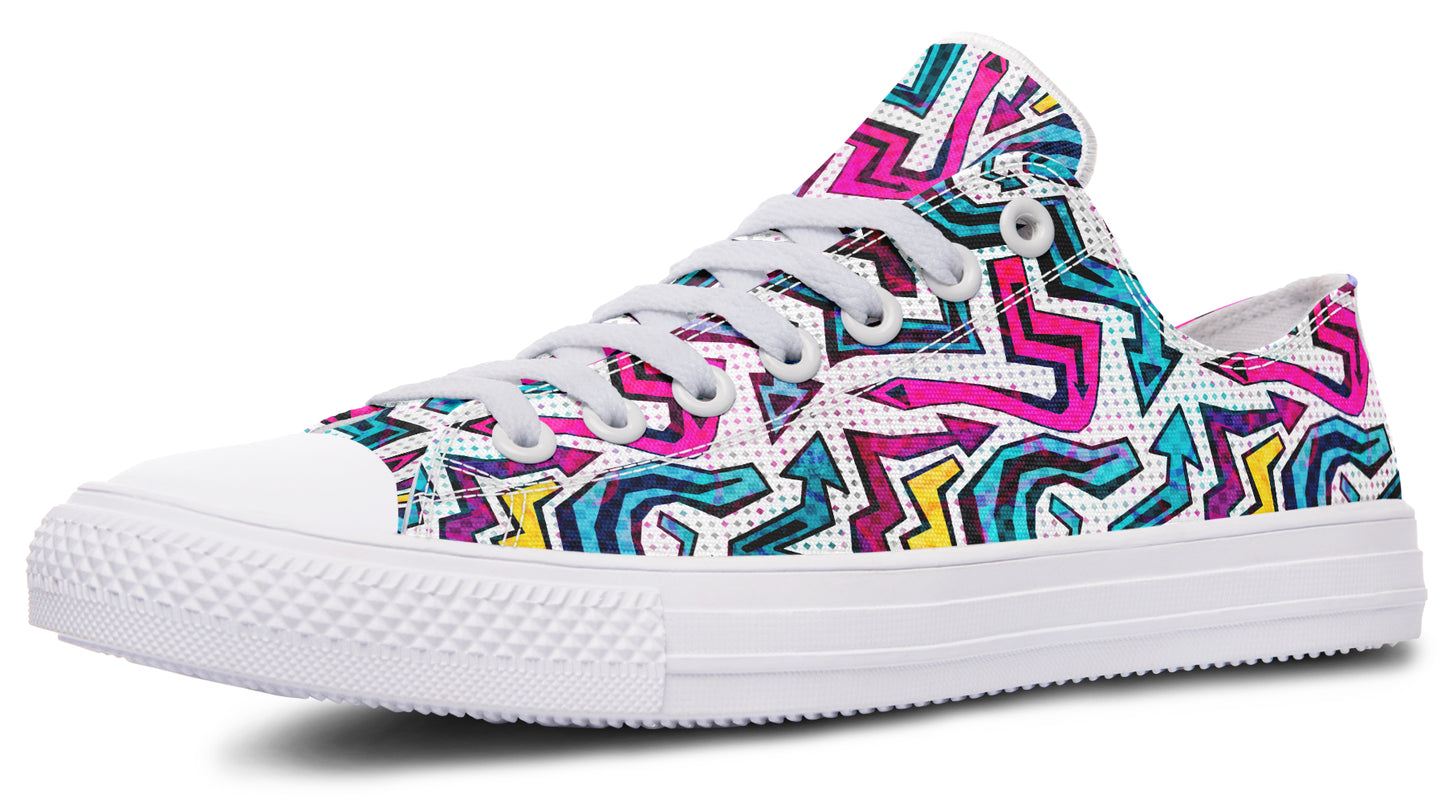 Graffiti Psychedelic Lowtops