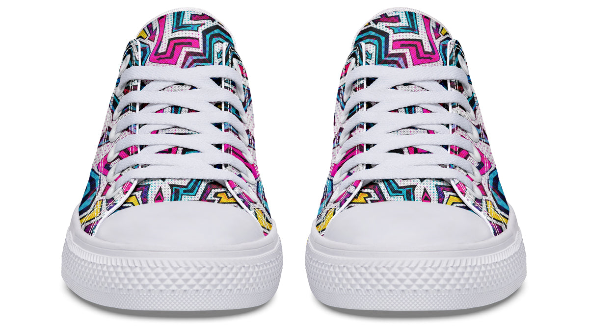 Graffiti Psychedelic Lowtops