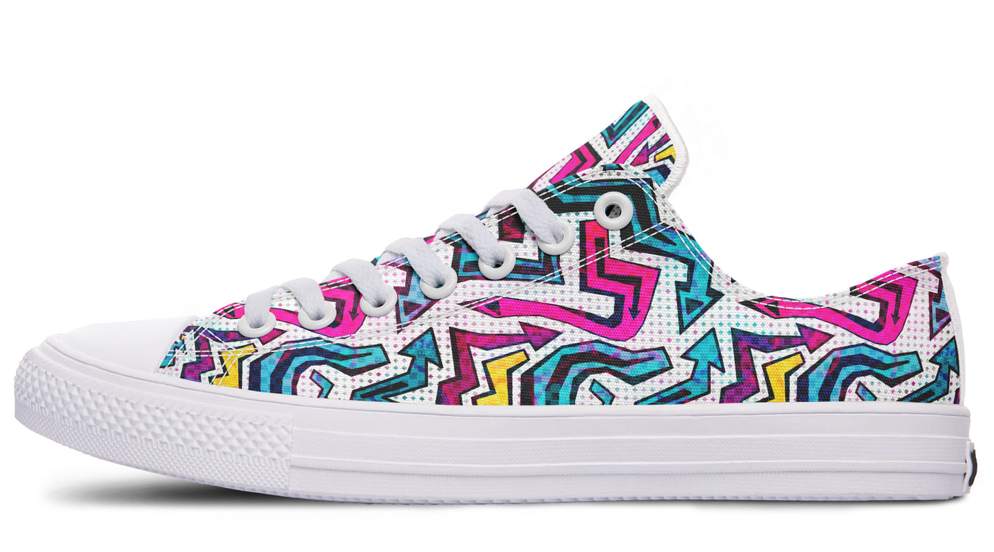 Graffiti Psychedelic Lowtops