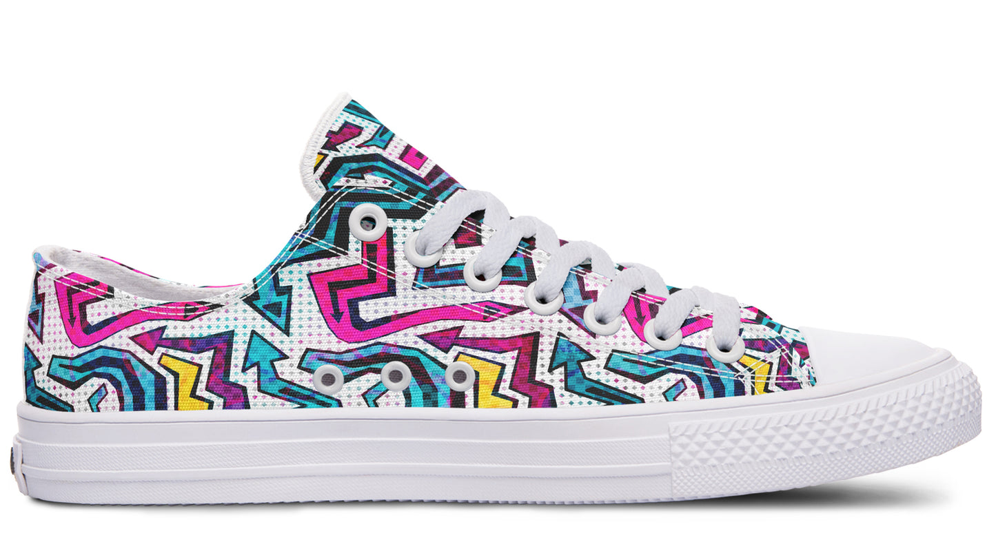 Graffiti Psychedelic Lowtops