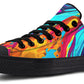 Liquid Abstract Colorful LowTops