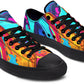 Liquid Abstract Colorful LowTops