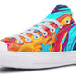 Liquid Abstract Colorful LowTops