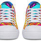 Liquid Abstract Colorful LowTops