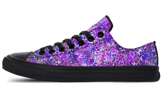 Purple Leopard Lowtops