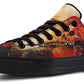 Rusty Skull And Roses Lowtops