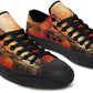Rusty Skull And Roses Lowtops
