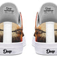 Rusty Skull And Roses Lowtops