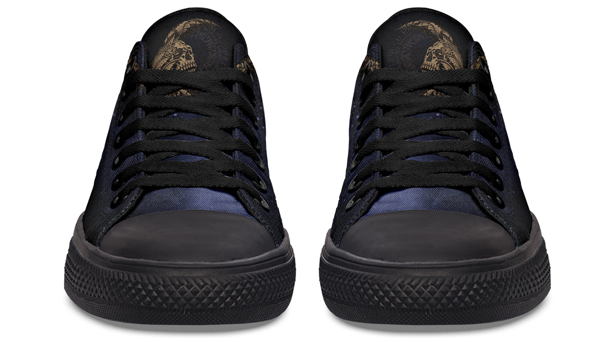 Skull Sun And Moon Lowtops