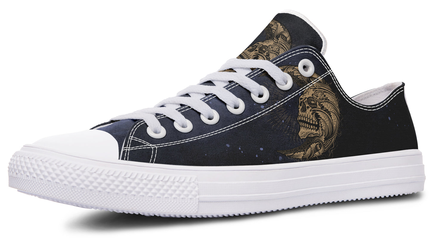 Skull Sun And Moon Lowtops