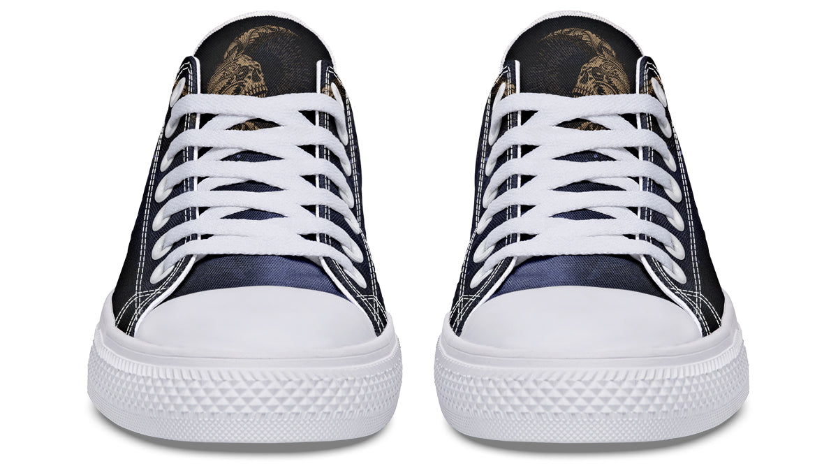 Skull Sun And Moon Lowtops