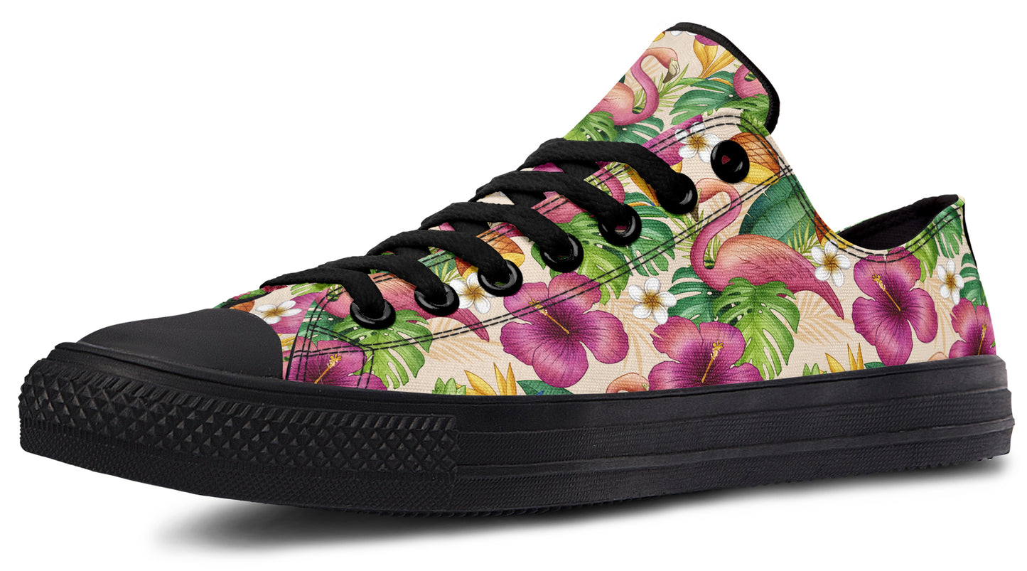 Tropical Flamingo Lowtops