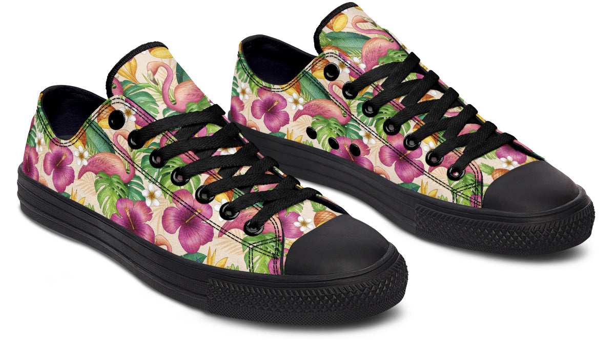 Tropical Flamingo Lowtops