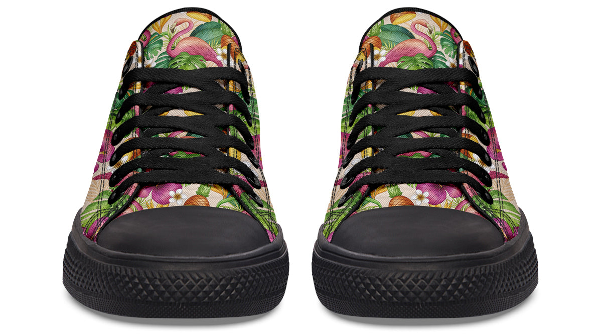 Tropical Flamingo Lowtops