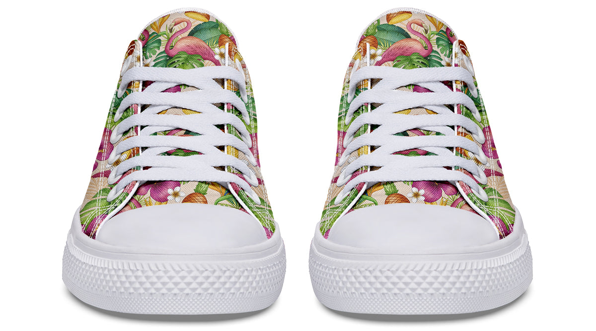 Tropical Flamingo Lowtops
