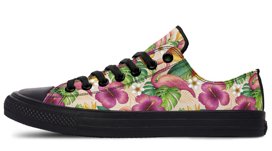 Tropical Flamingo Lowtops