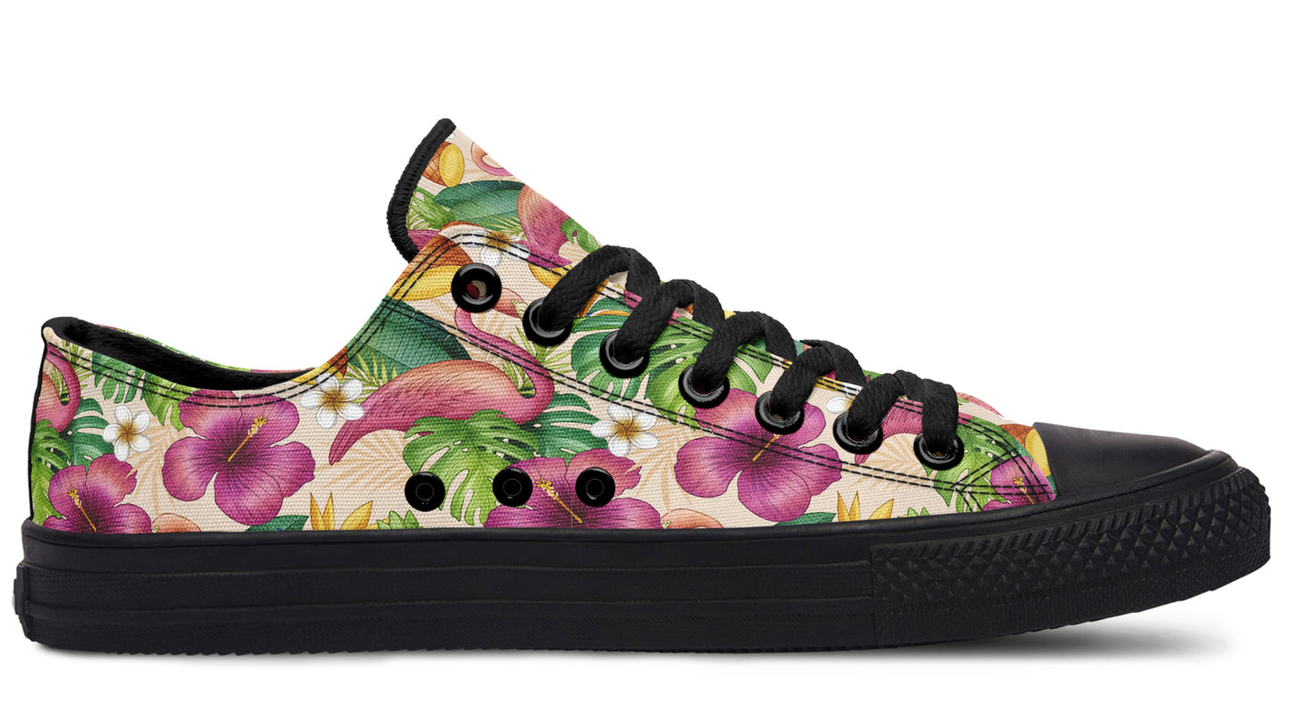 Tropical Flamingo Lowtops