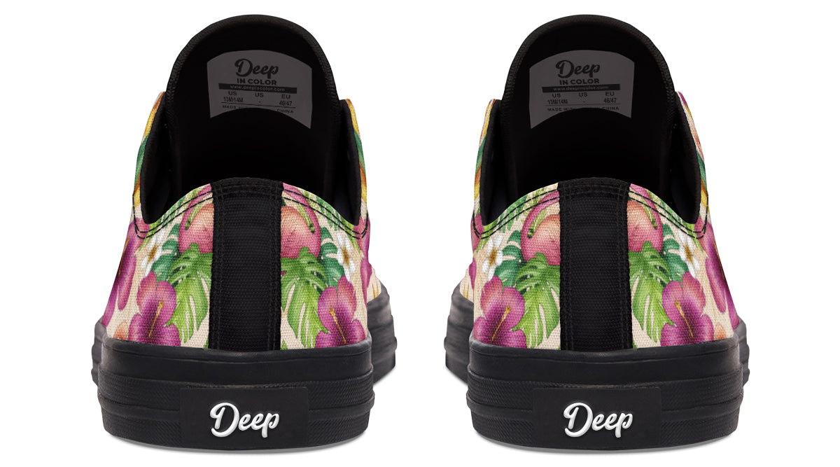 Tropical Flamingo Lowtops