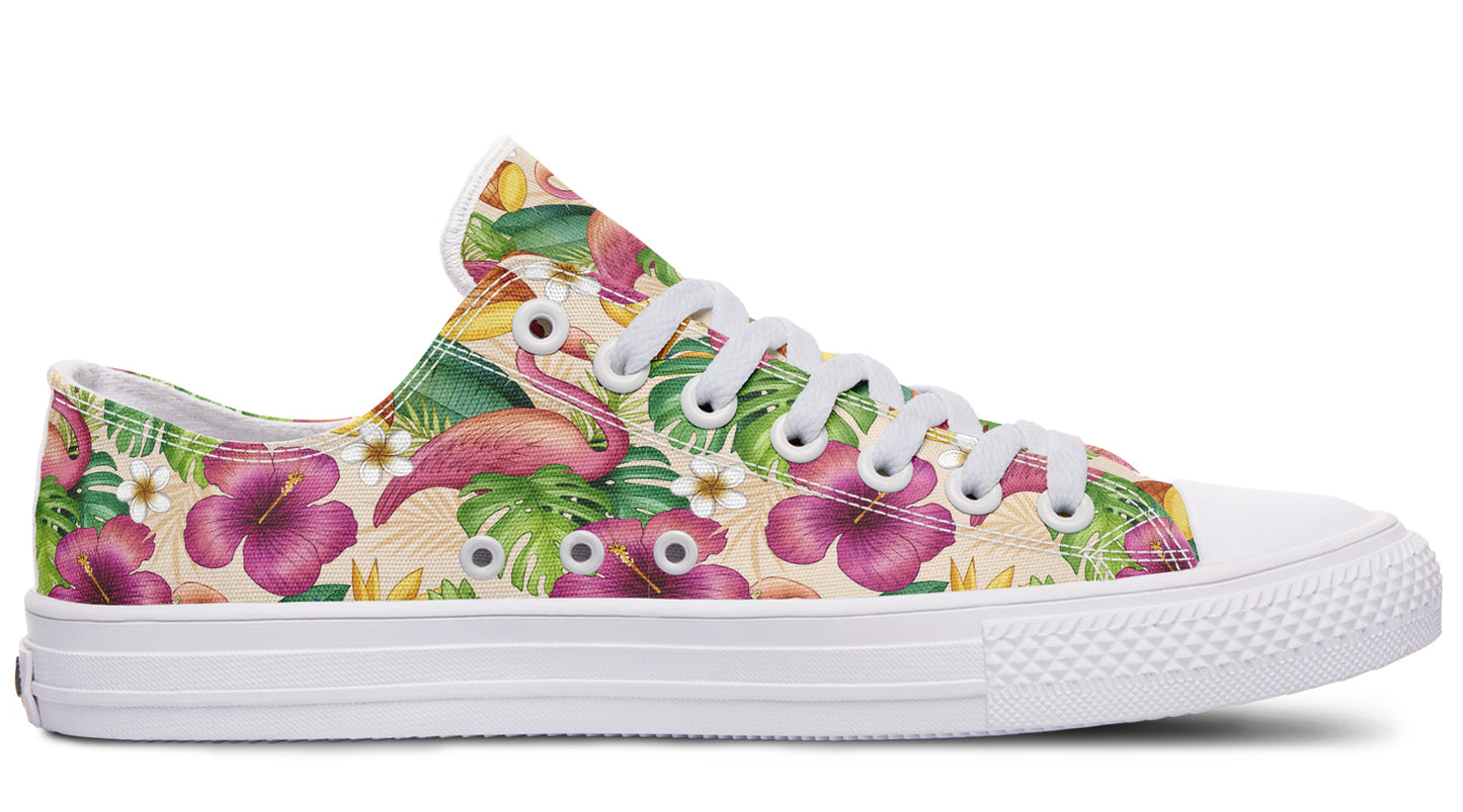 Tropical Flamingo Lowtops