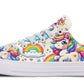 Unicorn Toons Lowtops