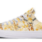 Water Color Giraffe Lowtops