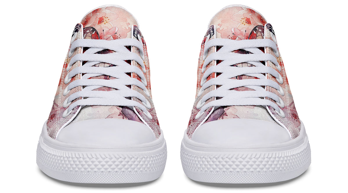 Watercolor Butterfly Lowtops