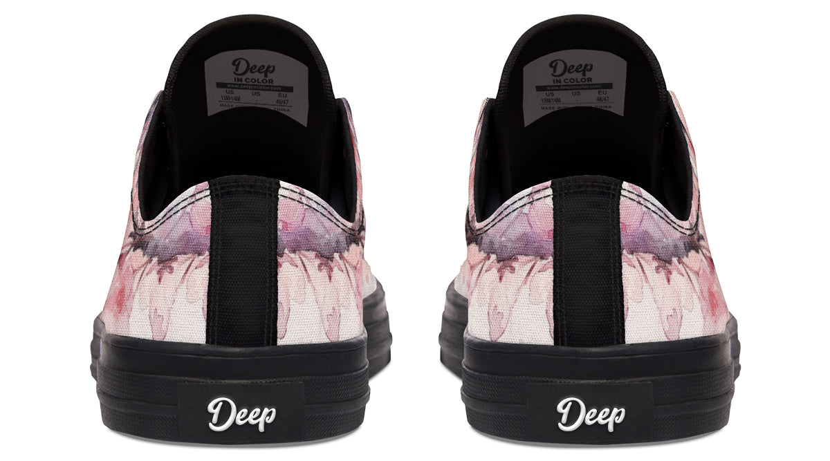 Watercolor Butterfly Lowtops