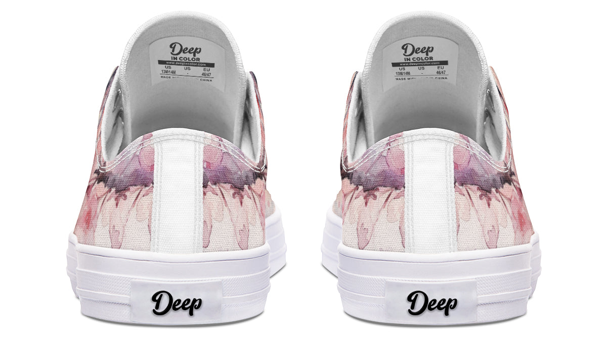 Watercolor Butterfly Lowtops