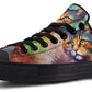 Watercolor Cat Lowtops
