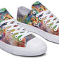 Watercolor Cat Lowtops