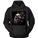 Skull With Roses Tshirt
