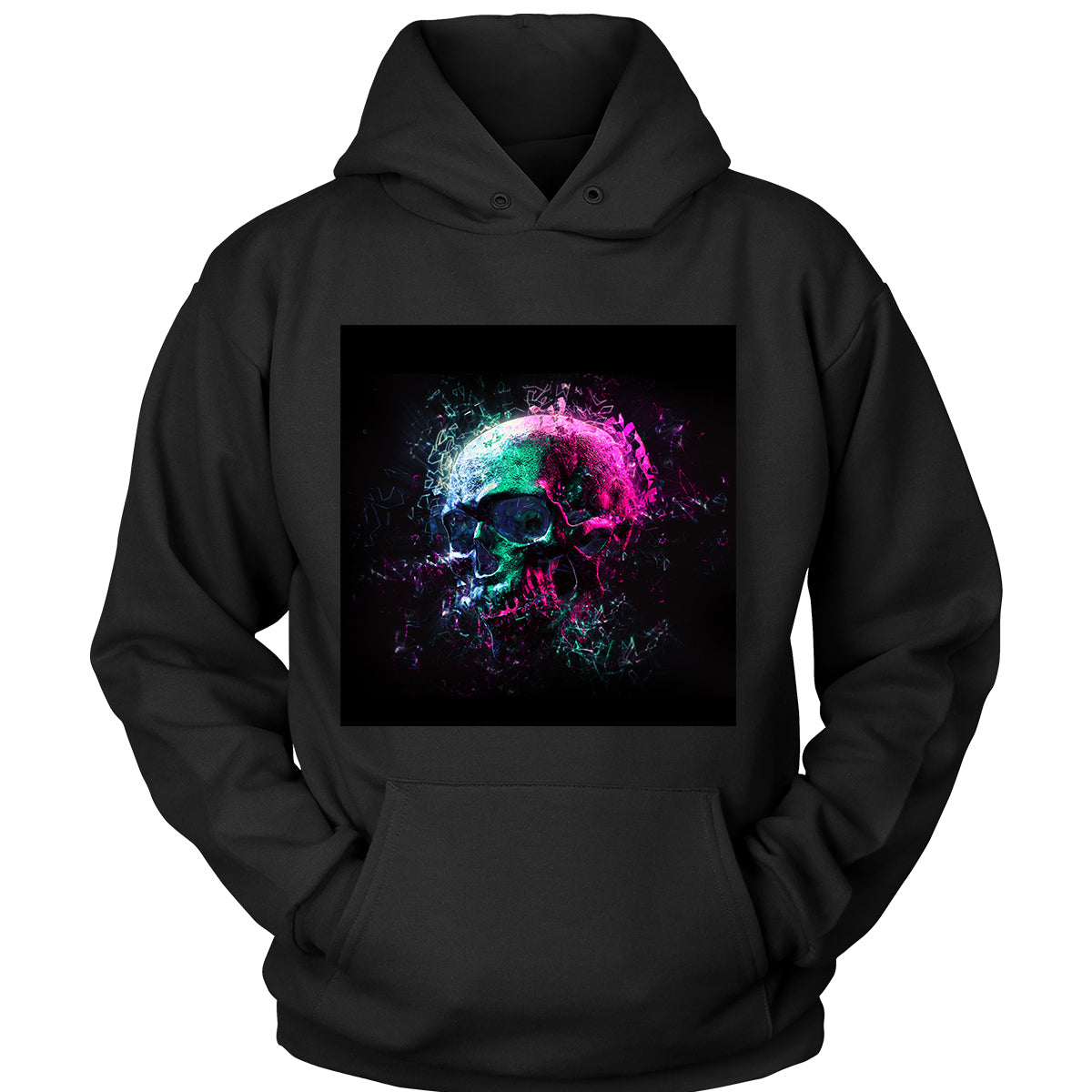Synthwave Skull Tshirt