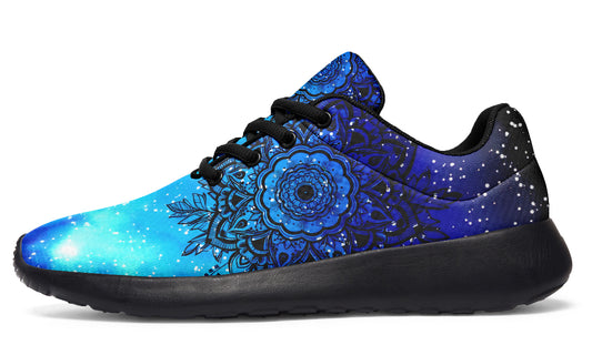 Blue Mandala Sneakers