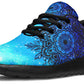 Blue Mandala Sneakers