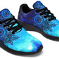 Blue Mandala Sneakers