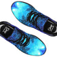 Blue Mandala Sneakers