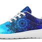 Blue Mandala Sneakers