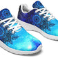 Blue Mandala Sneakers