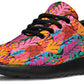 Colorful Abstract Leaves Sneakers