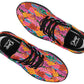 Colorful Abstract Leaves Sneakers