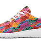 Colorful Abstract Leaves Sneakers