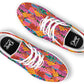 Colorful Abstract Leaves Sneakers